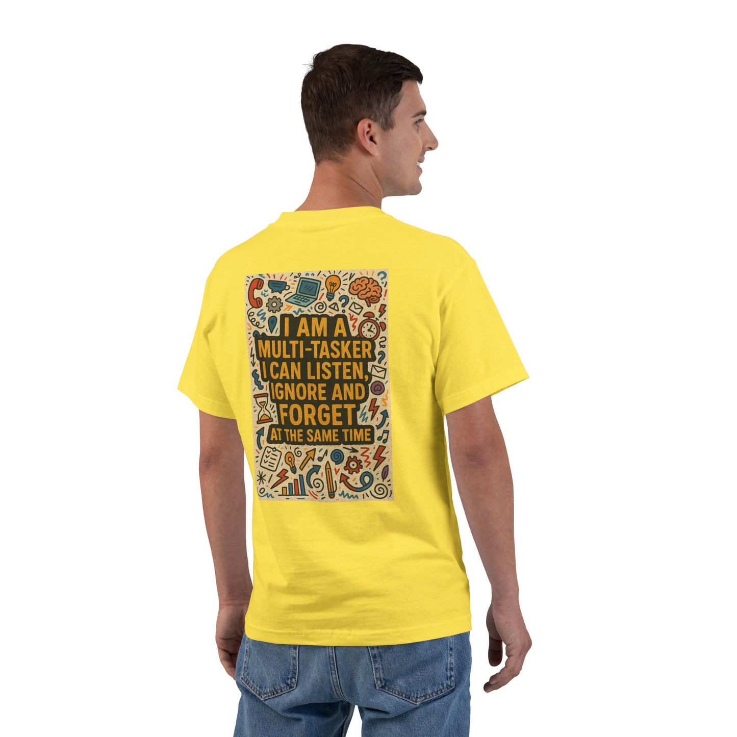 Multi-Tasker Men's Short-Sleeve Crewneck Tee