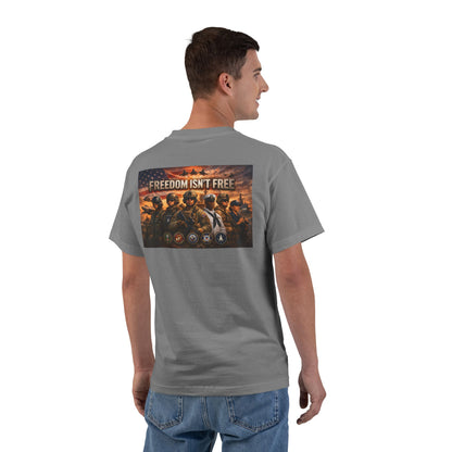 Freedom Isn't Free Men's Short-Sleeve Crewneck Tee