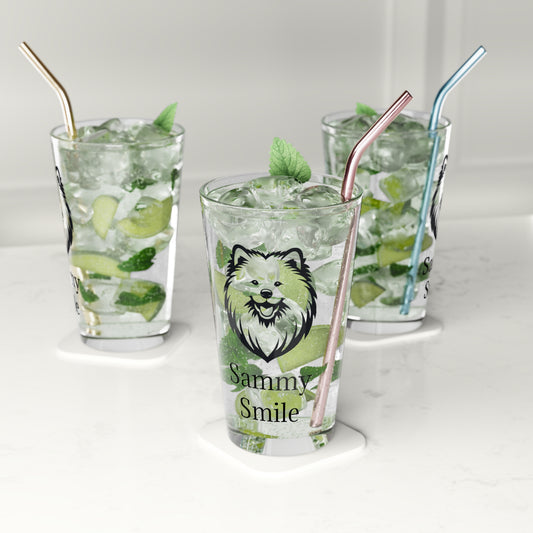 Sammy Smile Drinking Glass