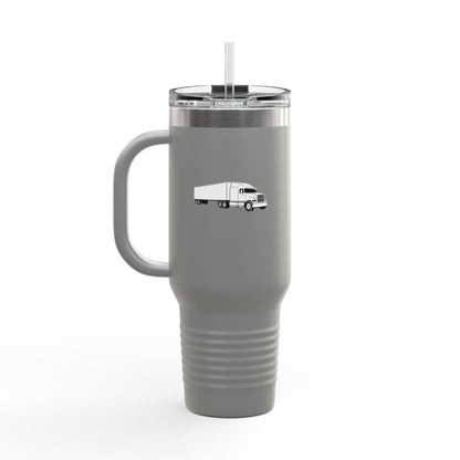Semi Truck Insulated Travel Mug
