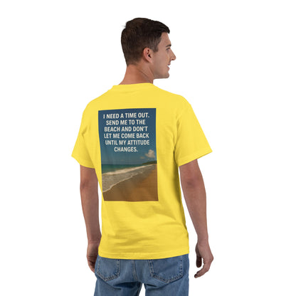 Time Out Men's Short-Sleeve Crewneck Tee