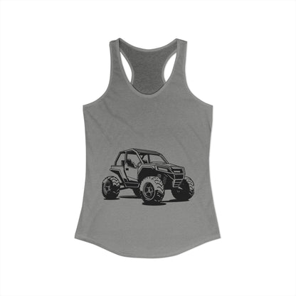 Off The Beaten Path Side By Side Women's Racerback Tank