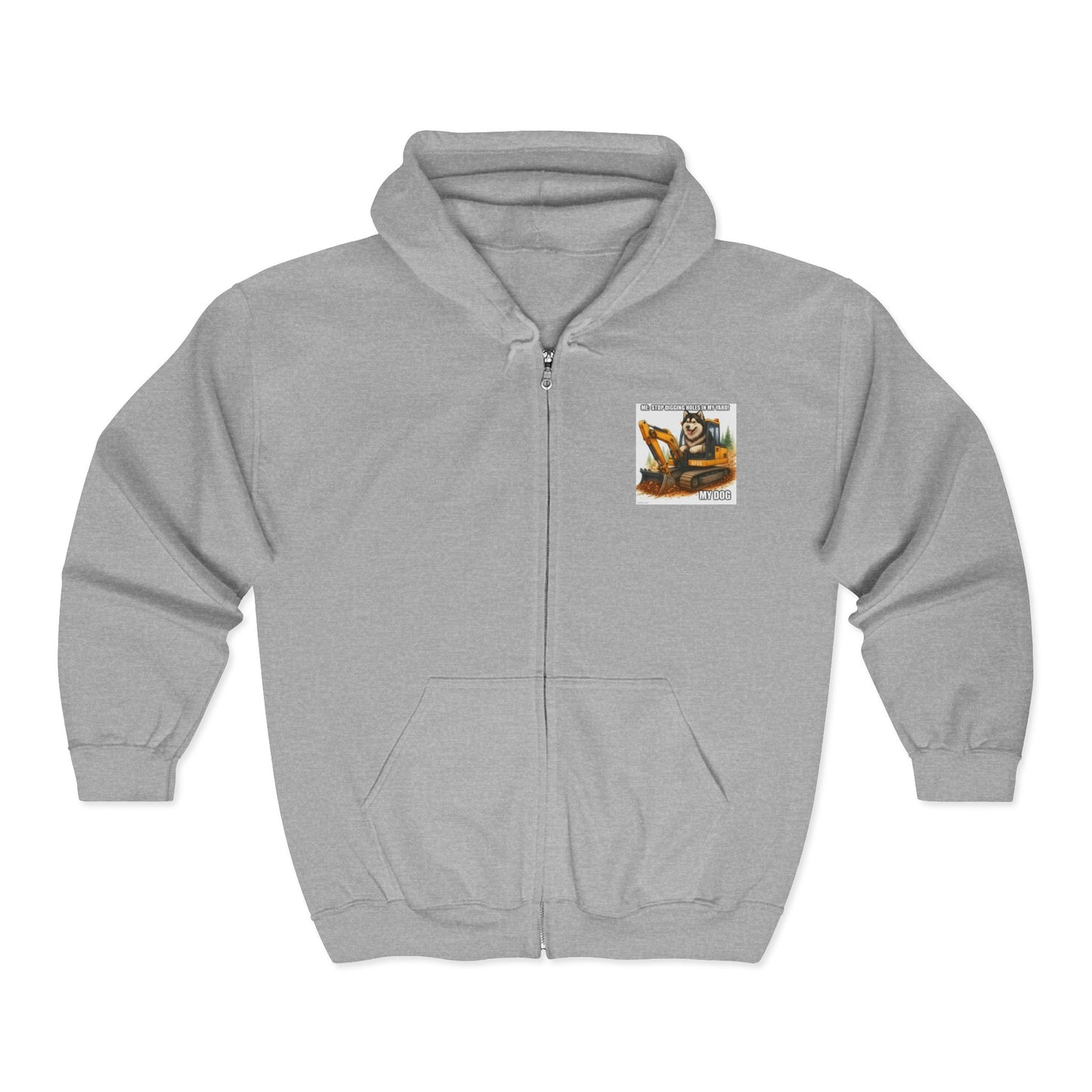 Digmaster 2000 Unisex Full Zip Hoodie