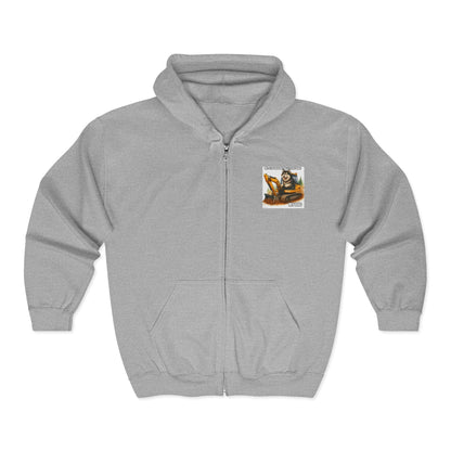 Digmaster 2000 Unisex Full Zip Hoodie