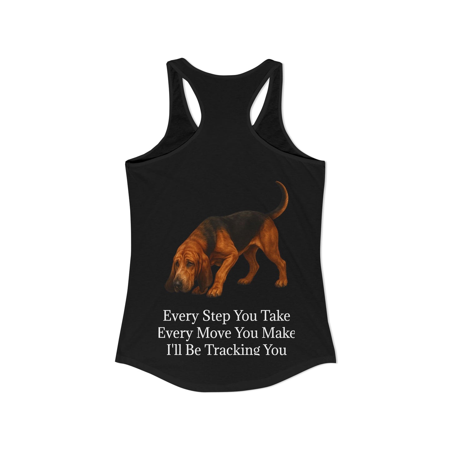 Tracking You Women's Racerback Tank