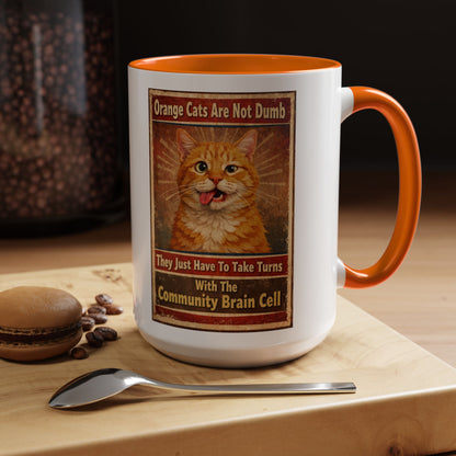Community Brain Cell 2-Tone Coffee Mug