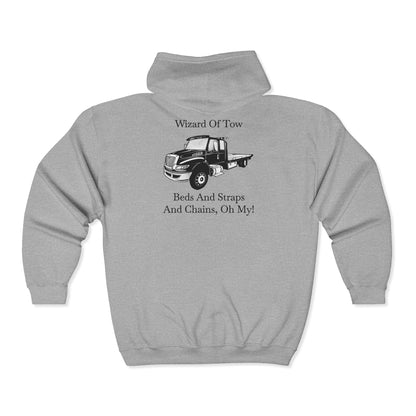 Wizard Of Tow Unisex Full Zip Hoodie
