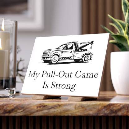 Pull Out Wheel Lift Tow Truck Ceramic Photo Tile