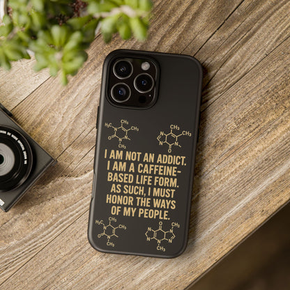 Not An Addict iPhone Case