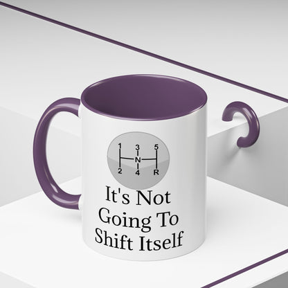Shift Itself 2-Tone Coffee Mug