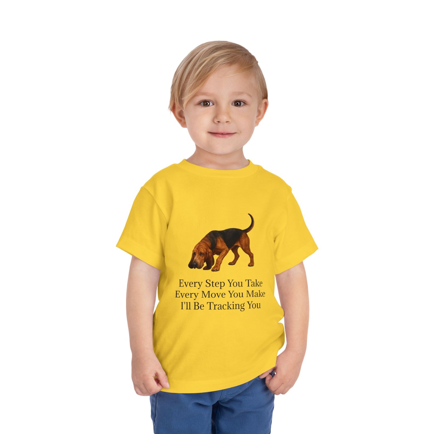 Tracking You Toddler Unisex Short Sleeve Crewneck Tee