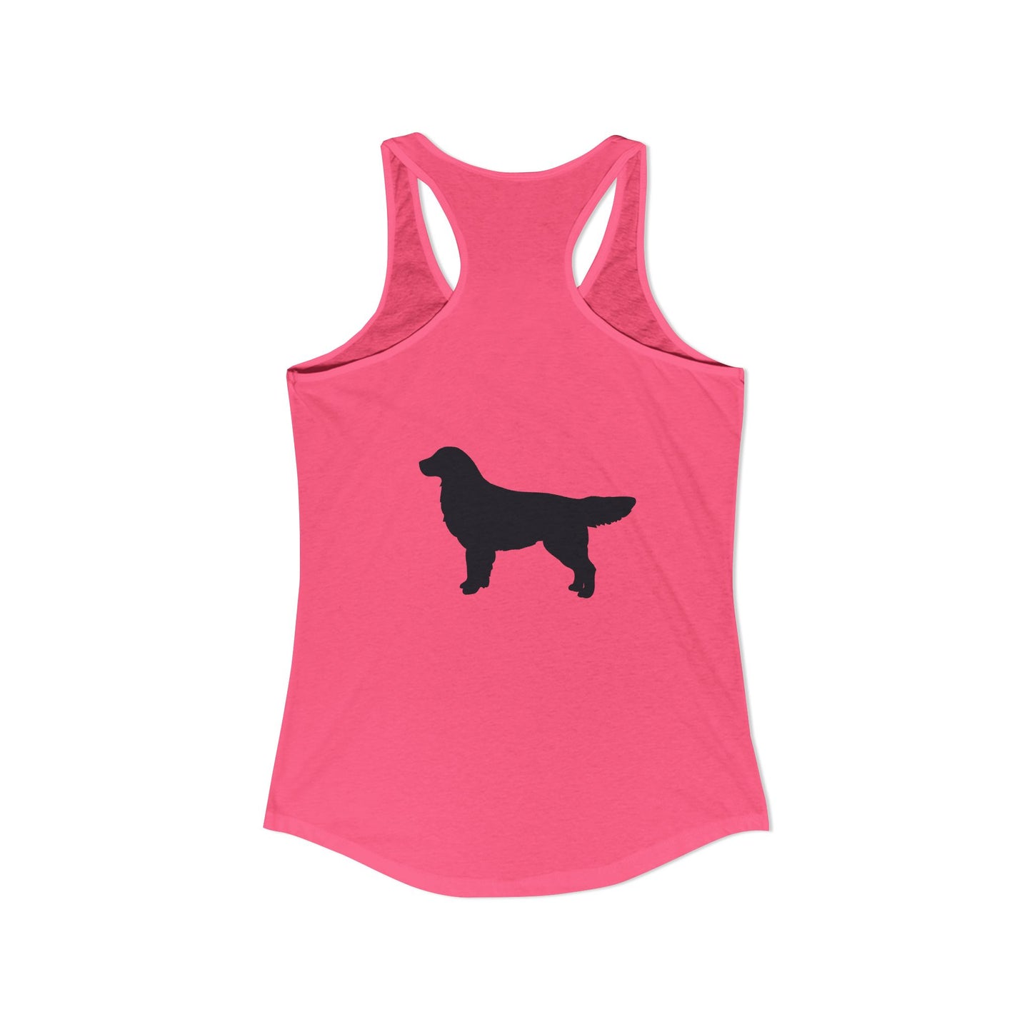 Golden Silhouette Women's Racerback Tank