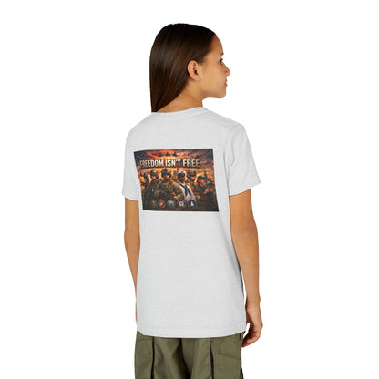 Freedom Isn't Free Youth Unisex Short Sleeve Crewneck Tee