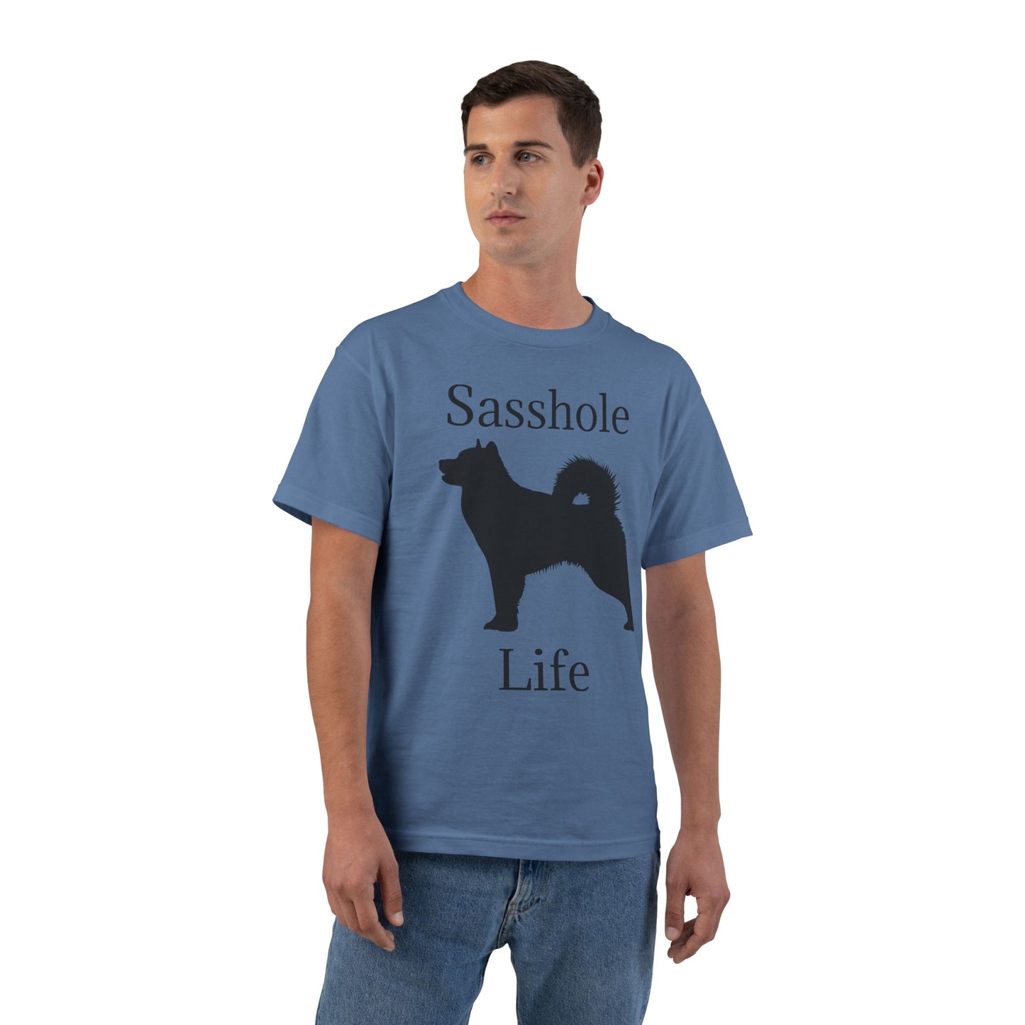 Sasshole Life Men's Short-Sleeve Crewneck Tee