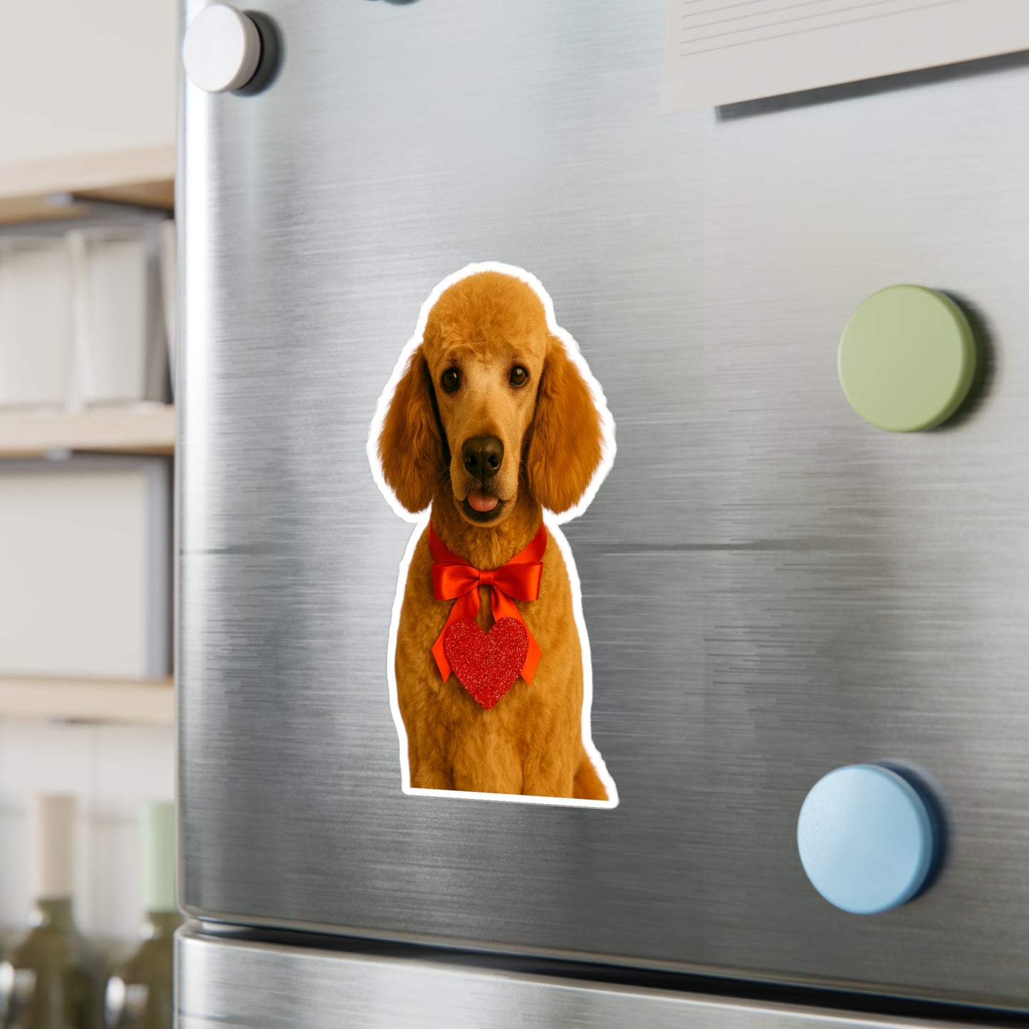 Cupid's Companion Poodle Vinyl Decal