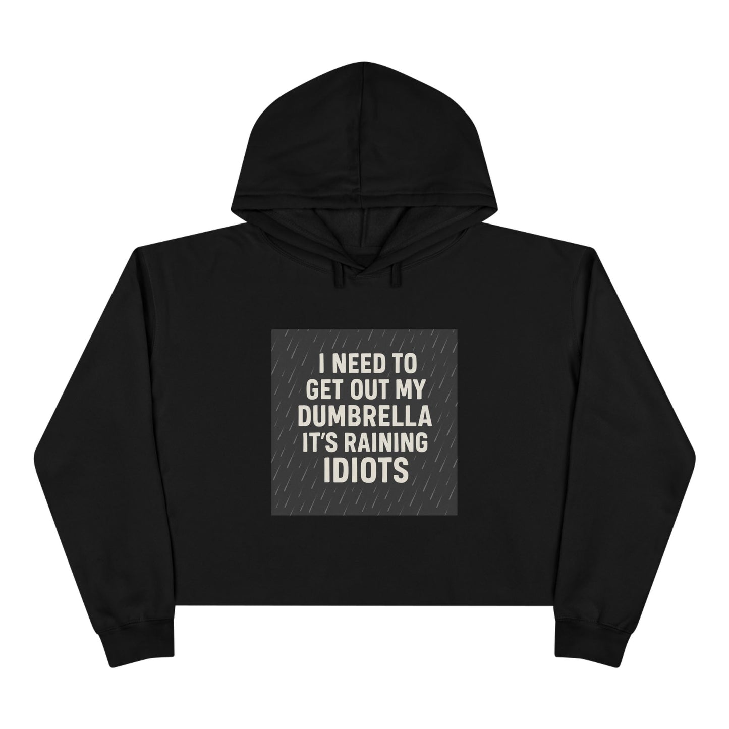 Dumbrella Women's Crop Hoodie