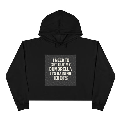 Dumbrella Women's Crop Hoodie