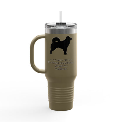 Matter Of Fact Malamute Insulated Travel Mug