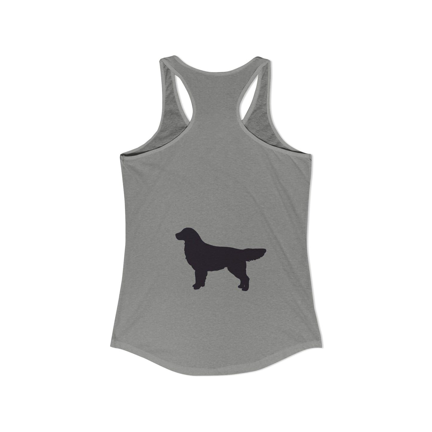Golden Silhouette Women's Racerback Tank