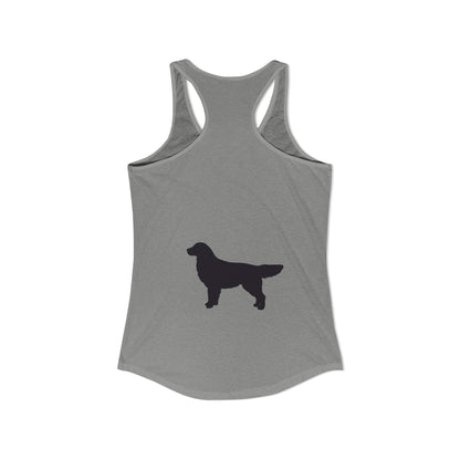 Golden Silhouette Women's Racerback Tank