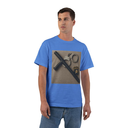 Law Enforcement Appreciation Men's Short-Sleeve Crewneck Tee