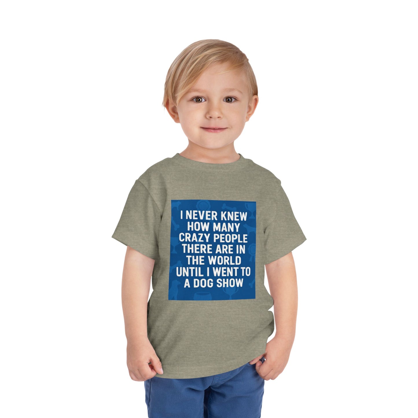 Never Knew Toddler Unisex Short Sleeve Crewneck Tee