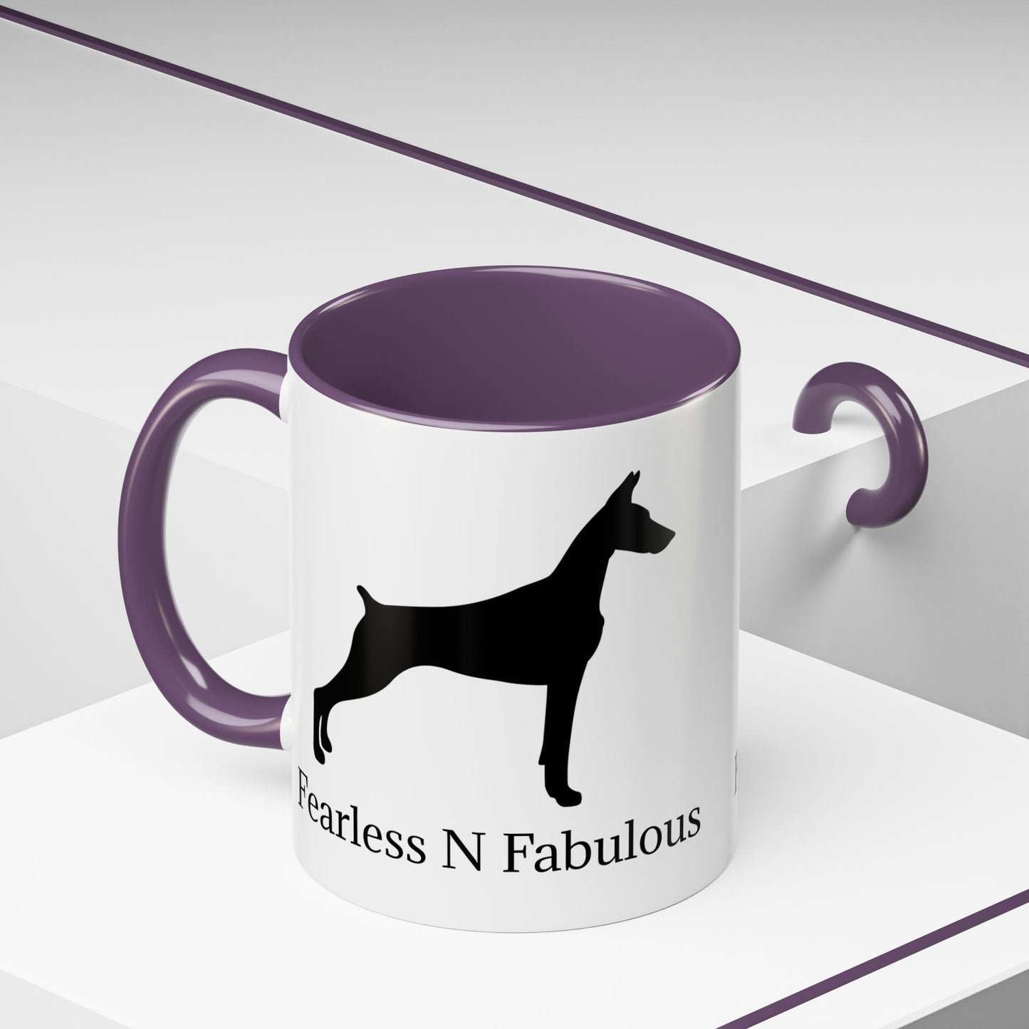 Fearless N Fabulous 2-Tone Coffee Mug