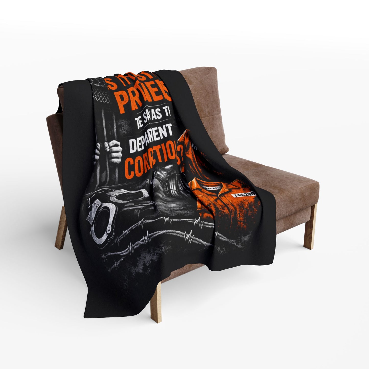 Department Of Corrections Arctic Fleece Blanket