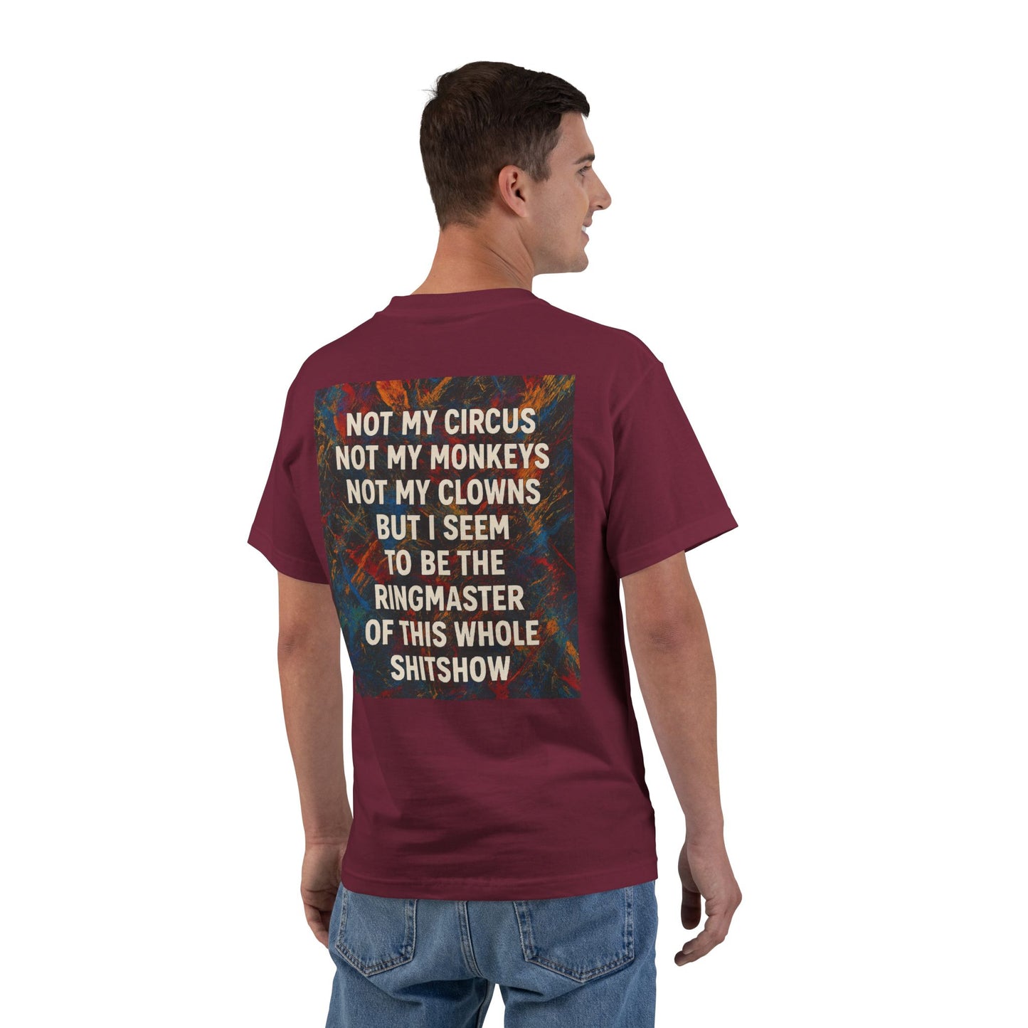 Ringmaster Men's Short-Sleeve Crewneck Tee