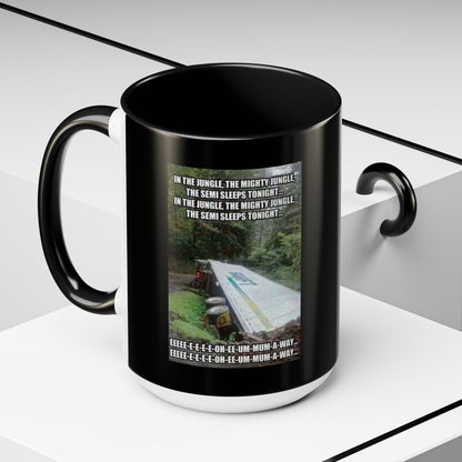 Semi Sleeps 2-Tone Coffee Mug