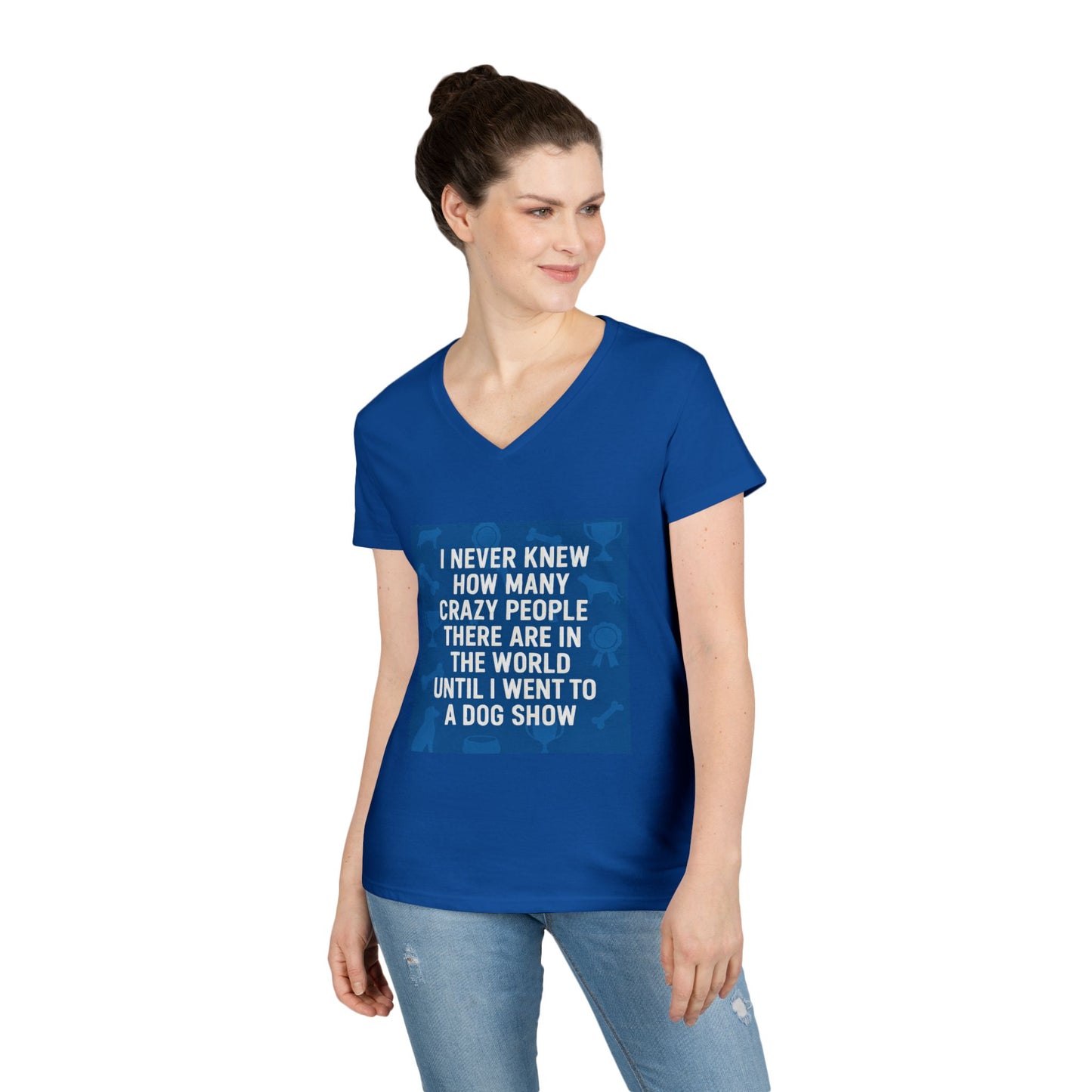 Never Knew Women's V-Neck T-Shirt