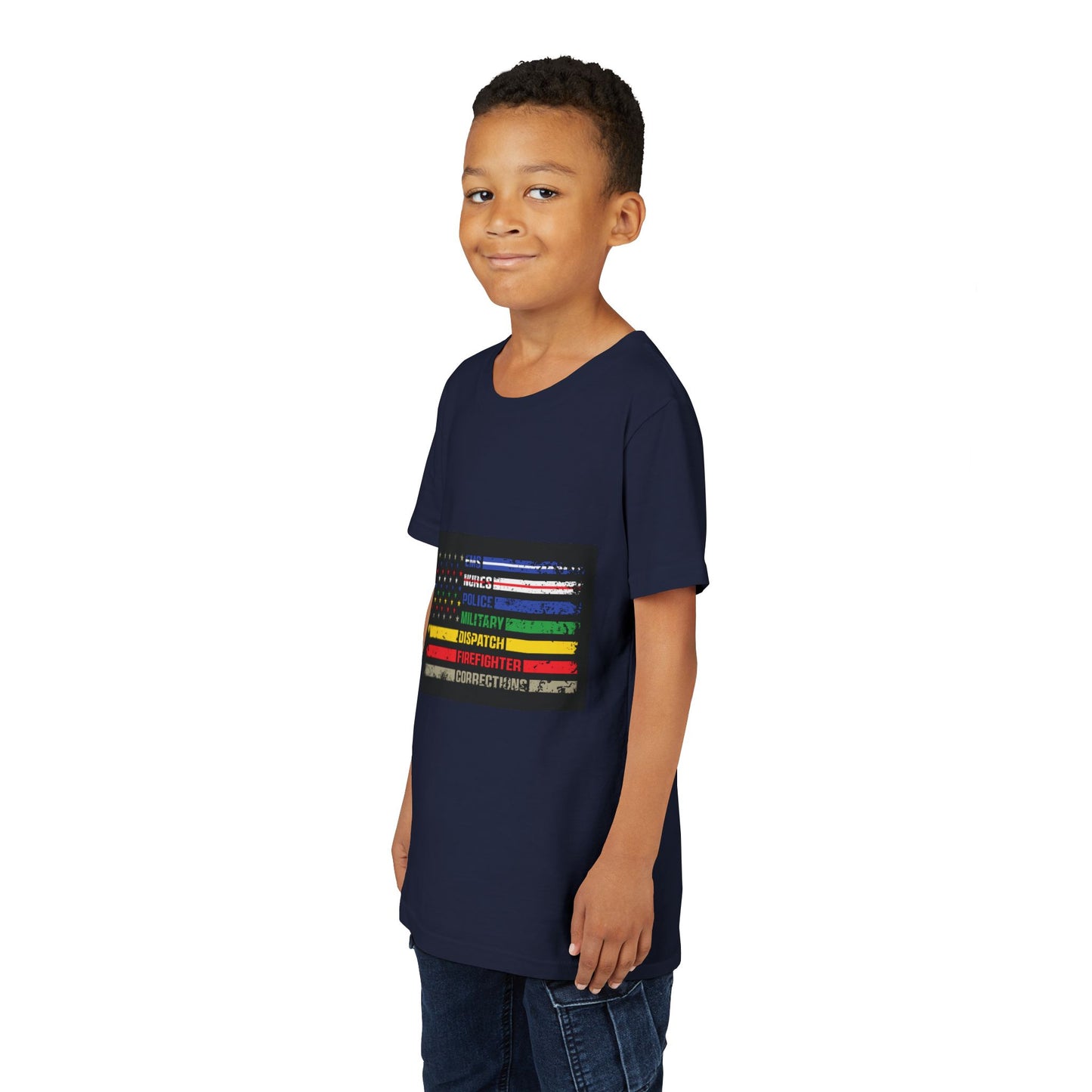 First Responder Youth Unisex Short Sleeve Crewneck Tee