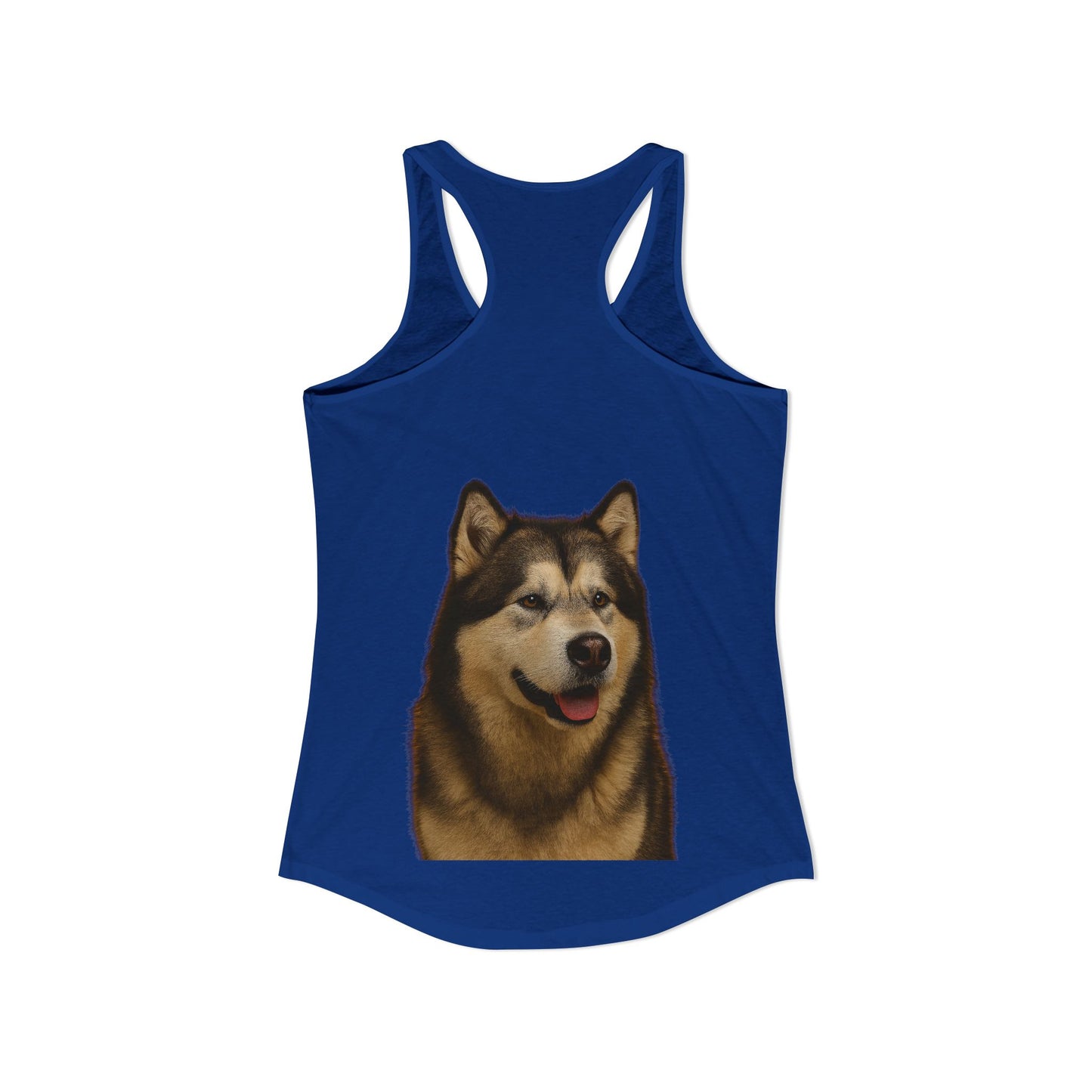 Malamute Head Women's Racerback Tank