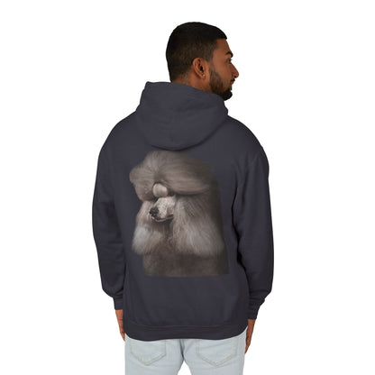 Poodle Head Unisex Lightweight Hoodie