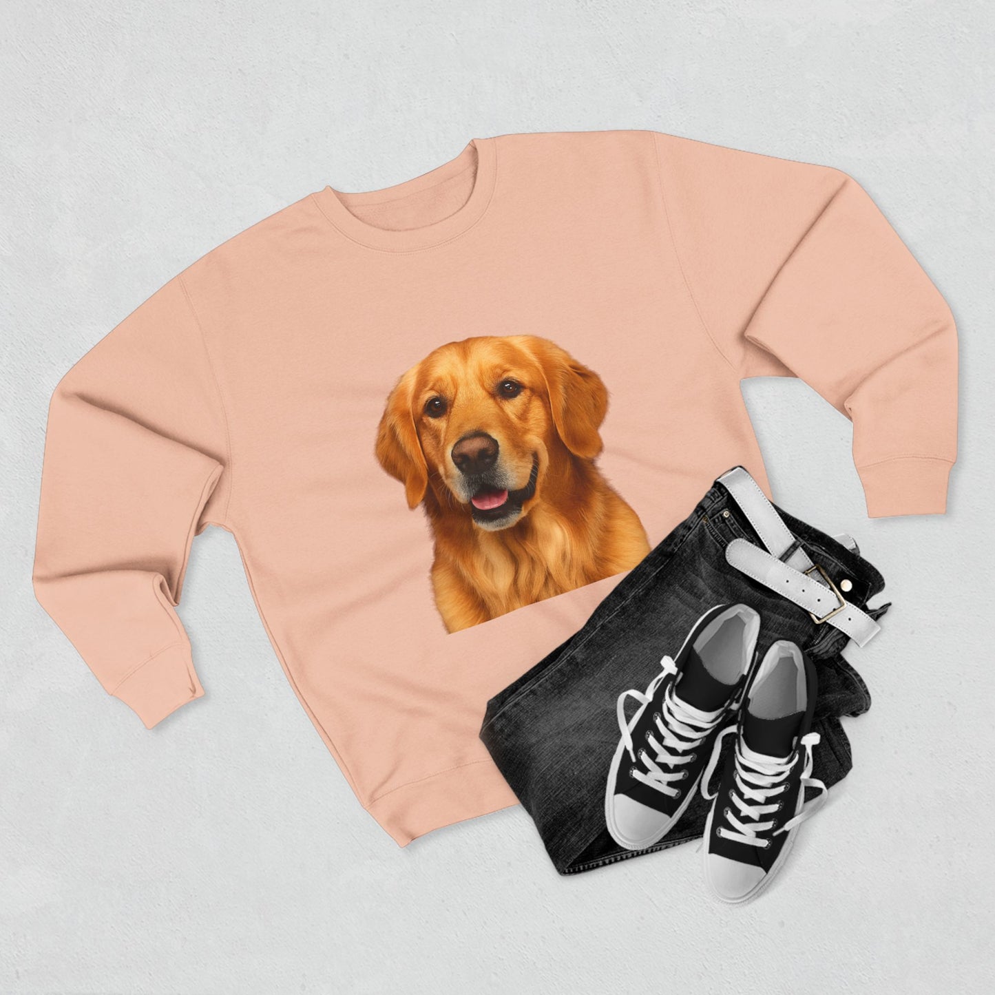 Golden Head Unisex Crewneck Sweatshirt