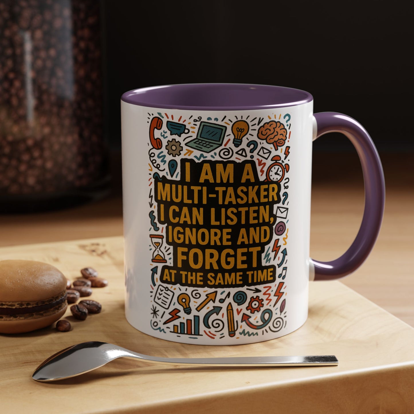Multi-Tasker 2-Tone Coffee Mug