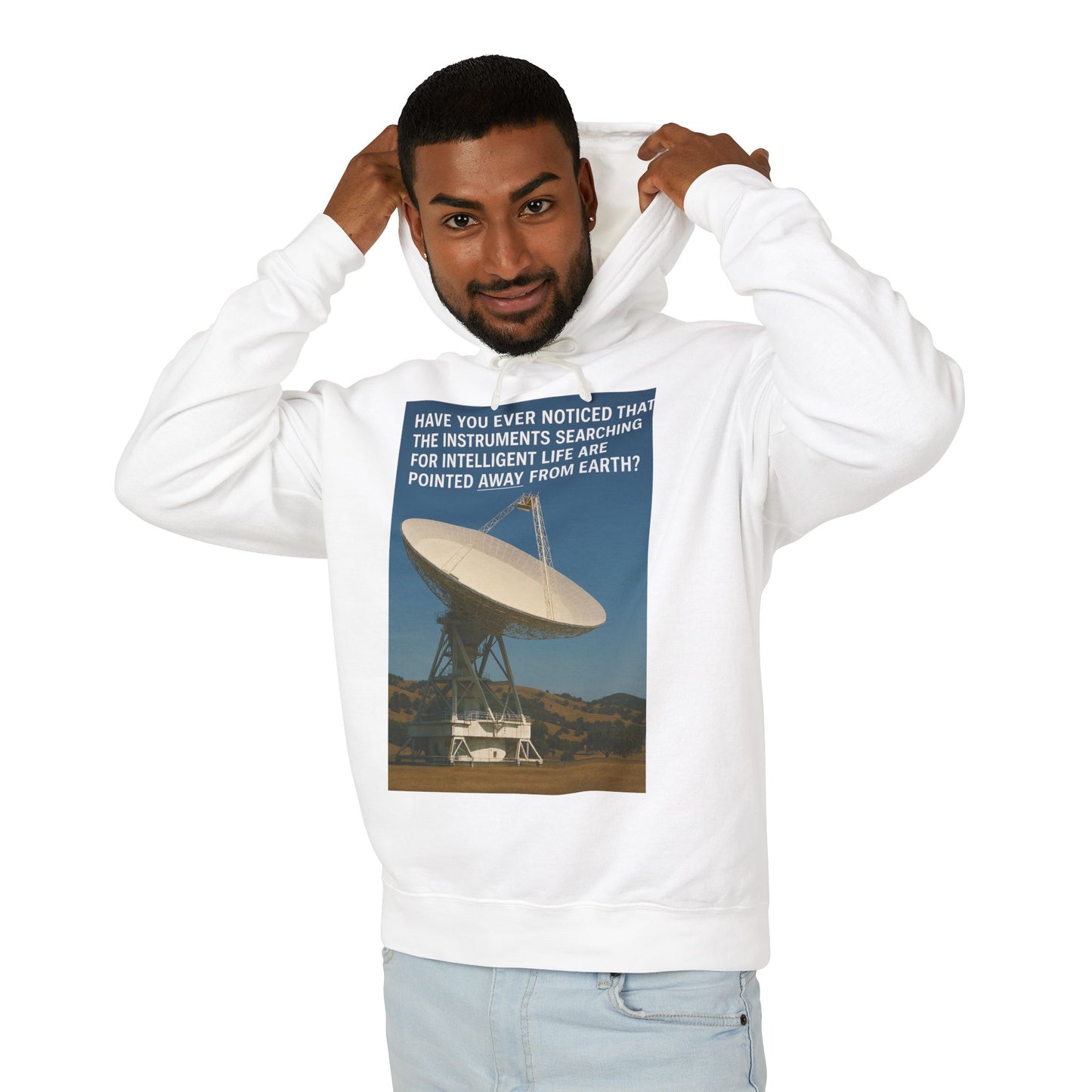 Intelligent Life Unisex Lightweight Hoodie