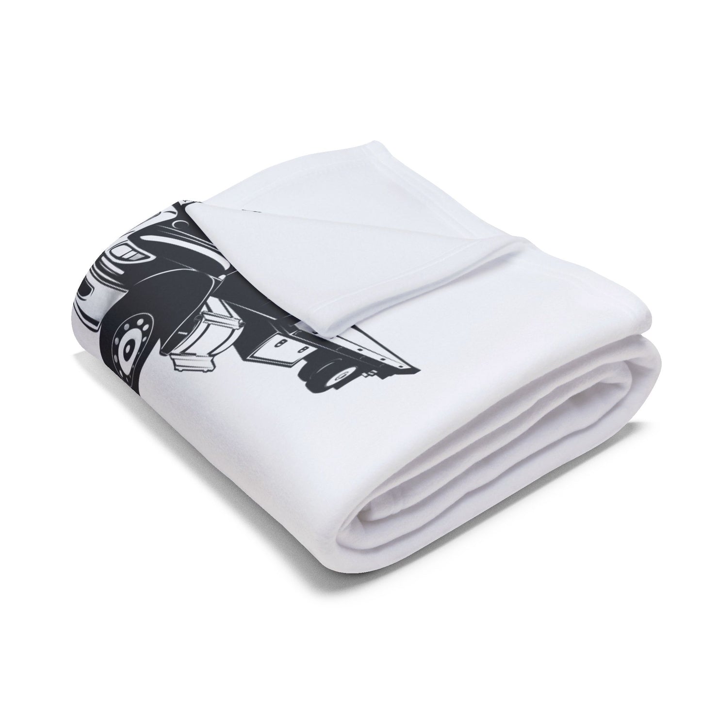 Beds, Straps, And Chains Arctic Fleece Blanket