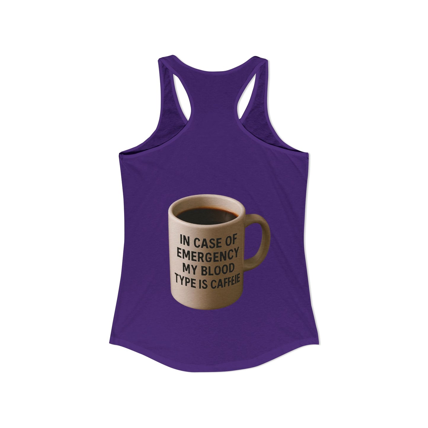 Blood Type Women's Racerback Tank