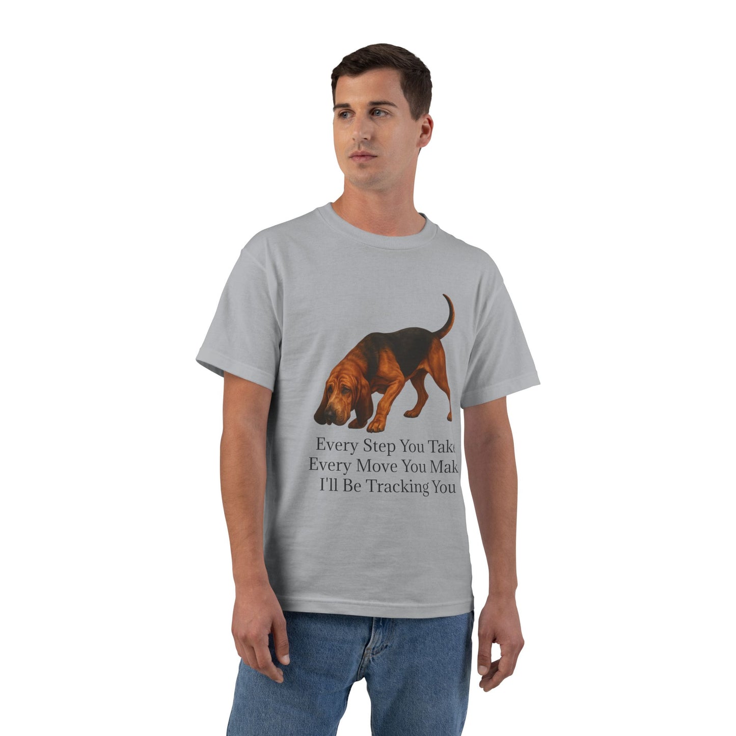 Tracking You Men's Short-Sleeve Crewneck Tee