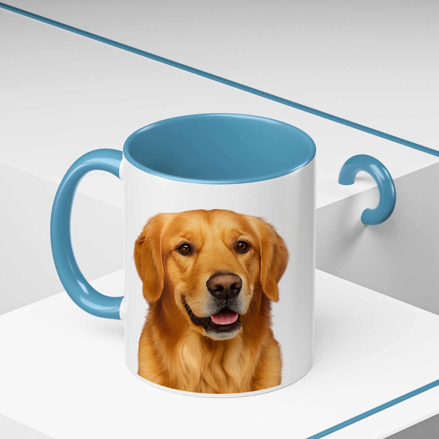 Golden Head 2-Tone Coffee Mug