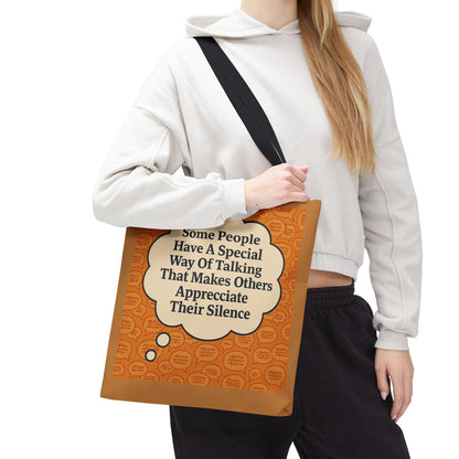 Special Way Of Talking Tote Bag