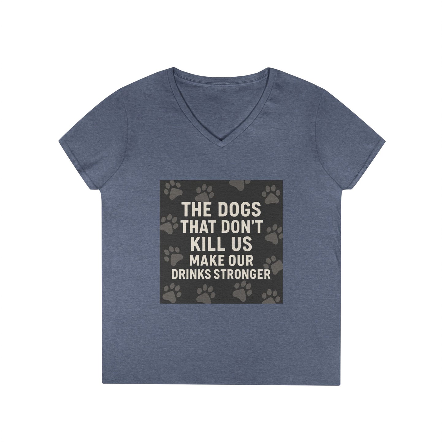 Drinks Stronger Women's V-Neck T-Shirt