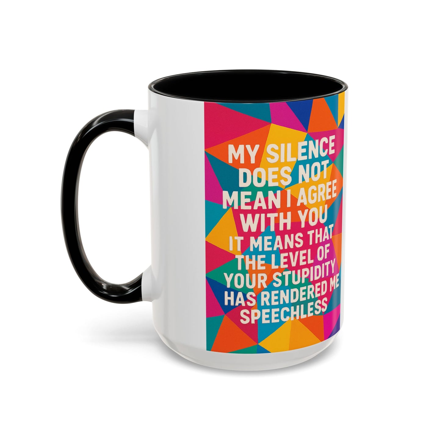 Speechless 2-Tone Coffee Mug