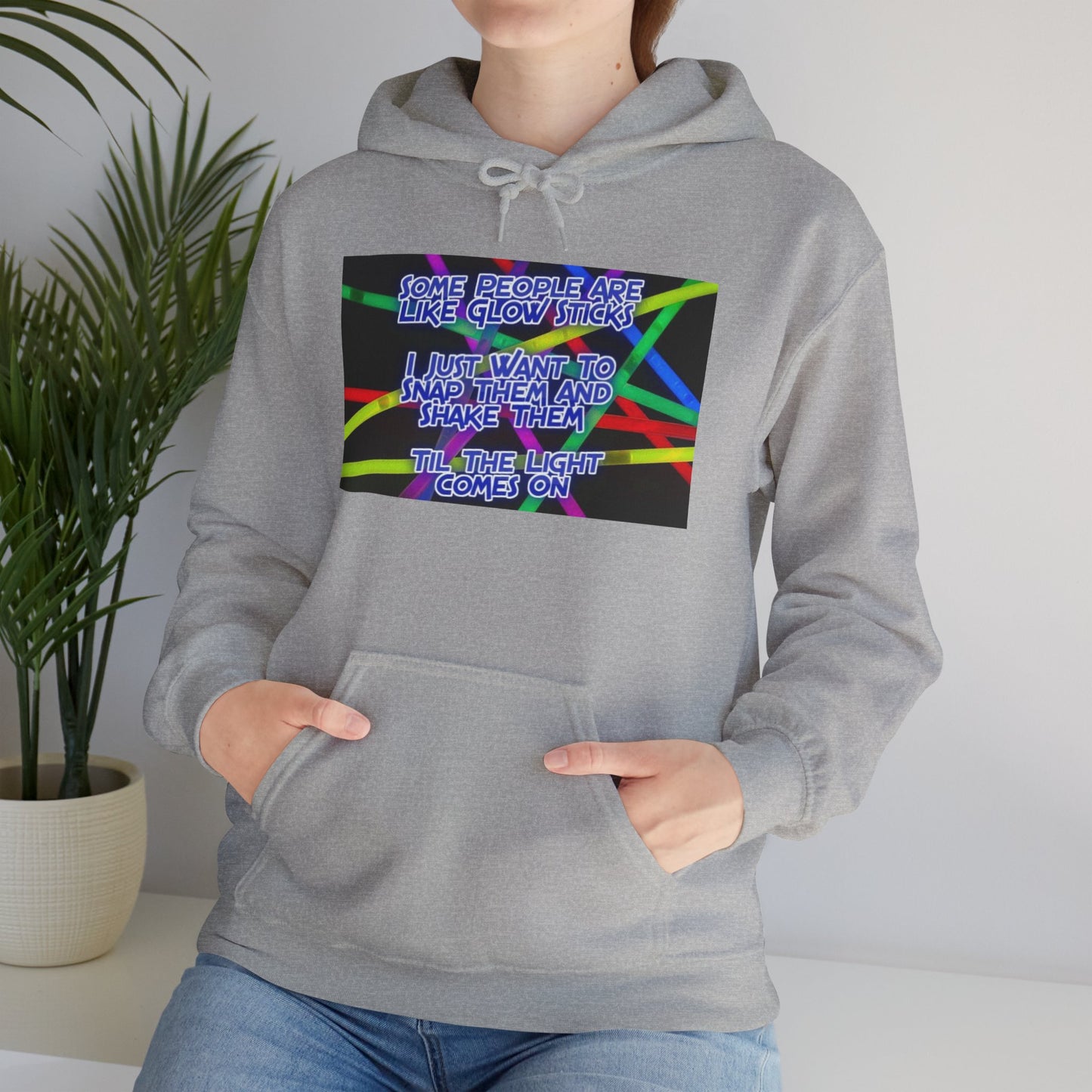 Glow Sticks Unisex Hoodie