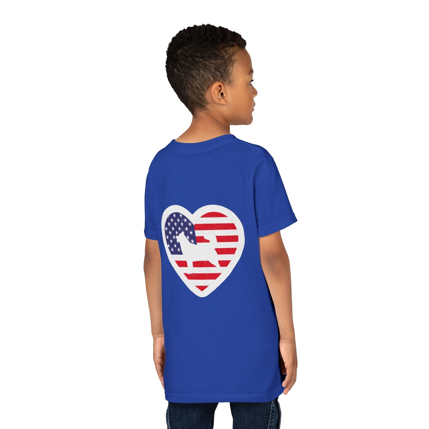 Malamute Flag Youth Unisex Short Sleeve Crewneck Tee