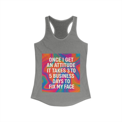 Fix My Face Women's Racerback Tank
