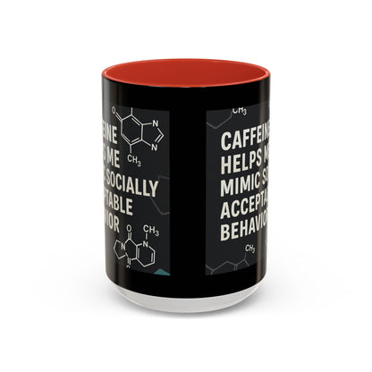 Socially Acceptable 2-Tone Coffee Mug
