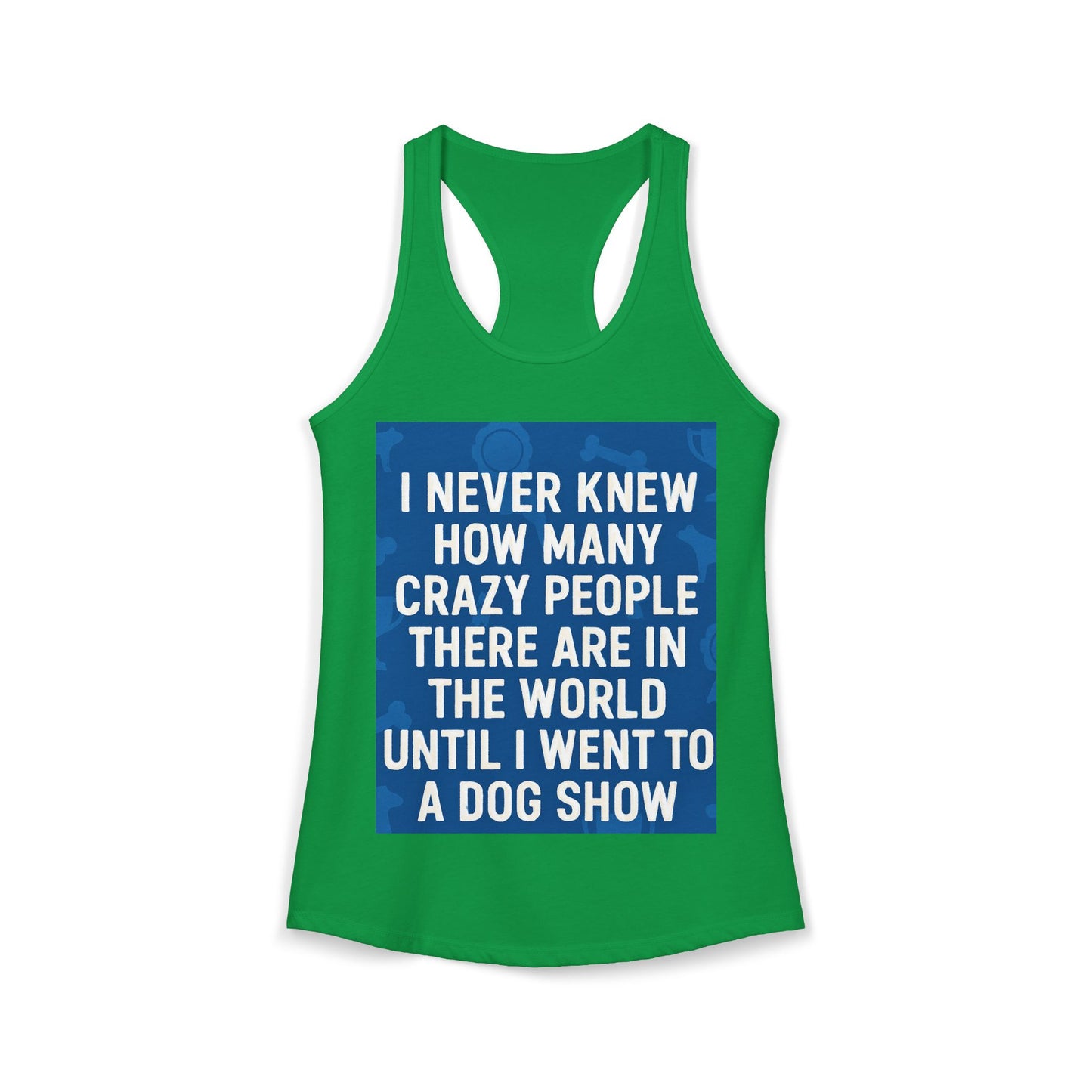 Never Knew Women's Racerback Tank