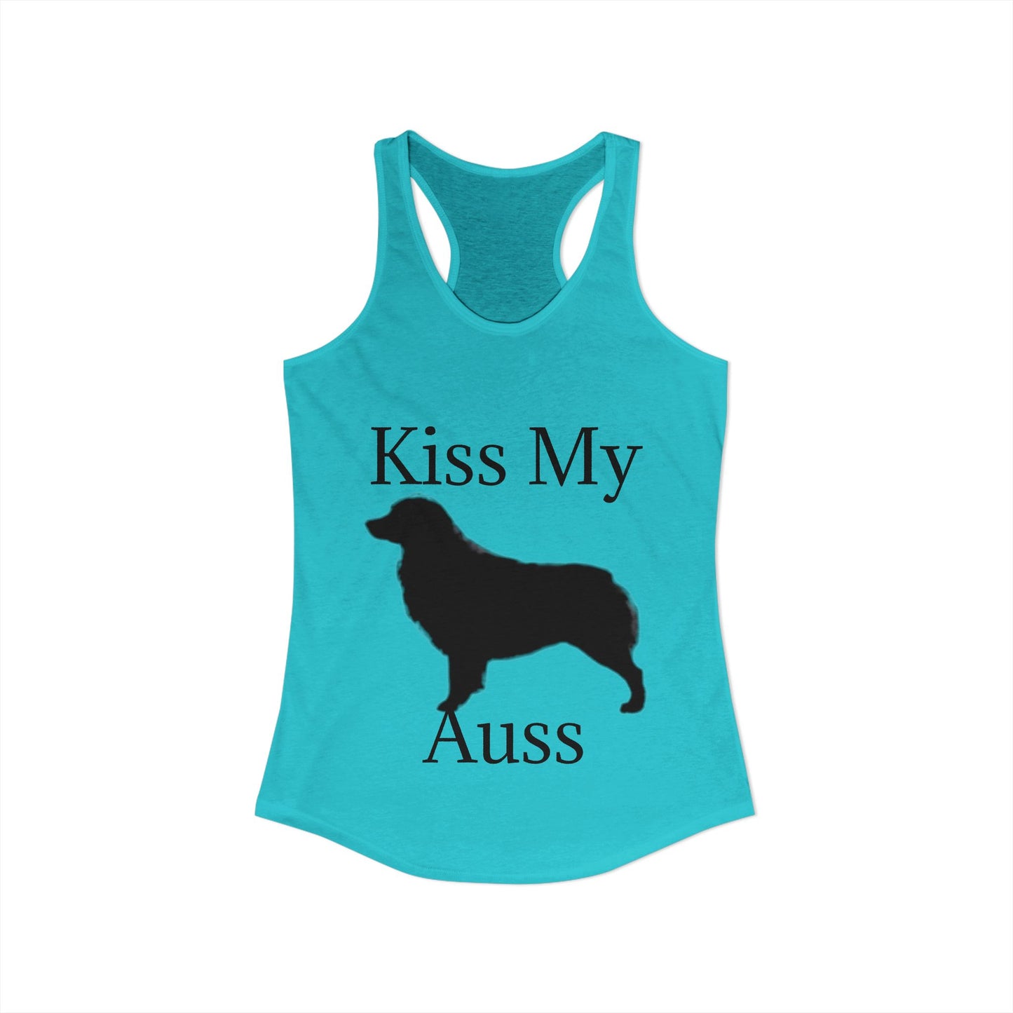 Kiss My Auss Women's Racerback Tank